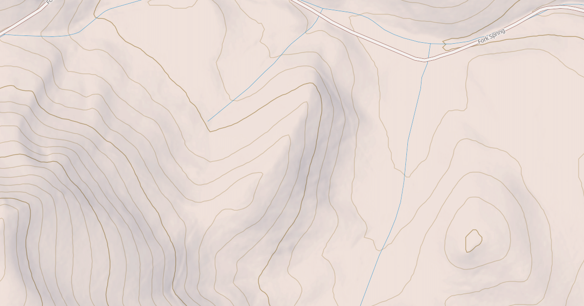 Map preview of FORK SPRING SPUR