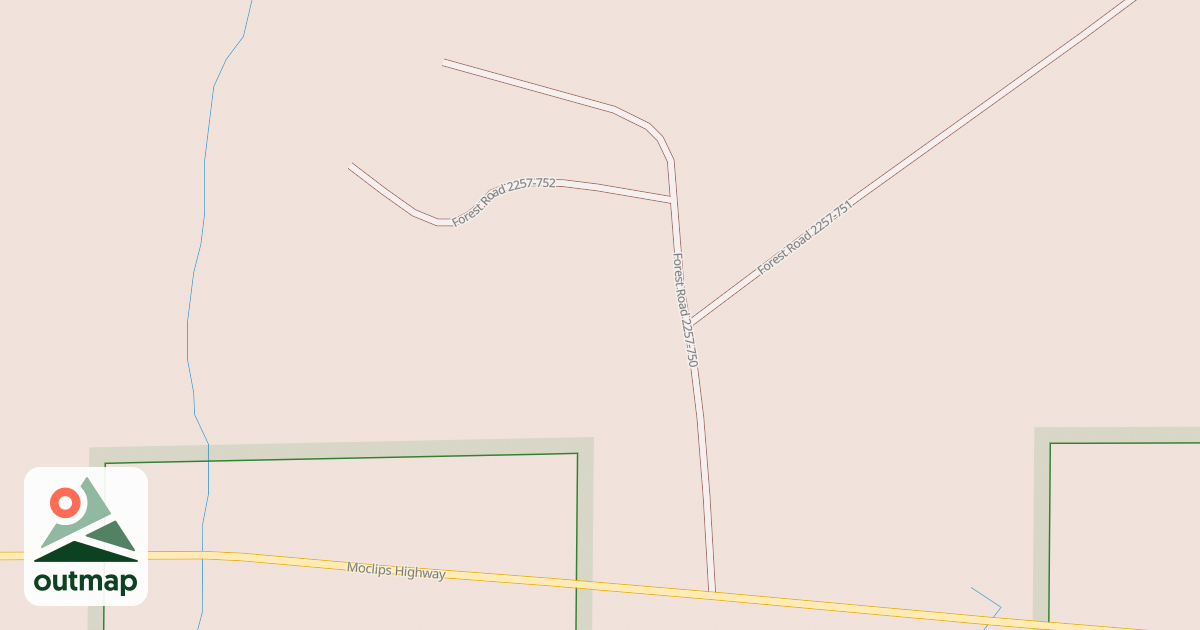 Map of USFS Motor Vehicle Use Map Roads {C2D9DAE3-B1CE-4A17-9EA9-508B63520313}