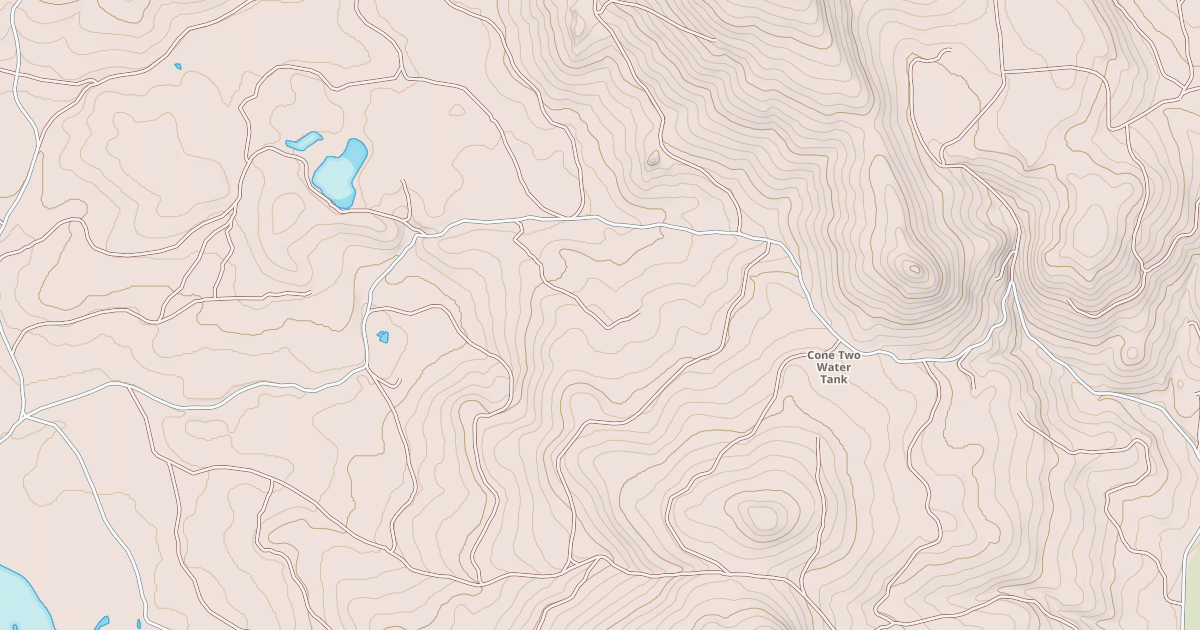 Map preview of CONE MTN