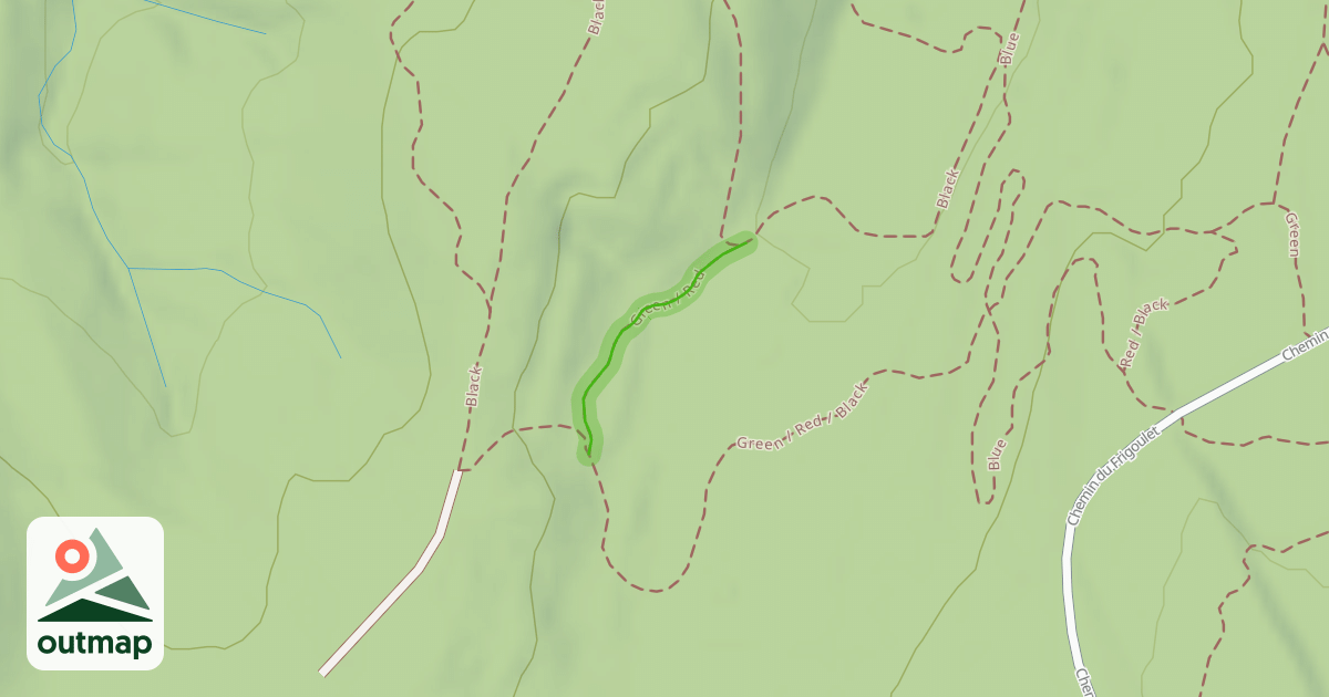 Map of Green / Red