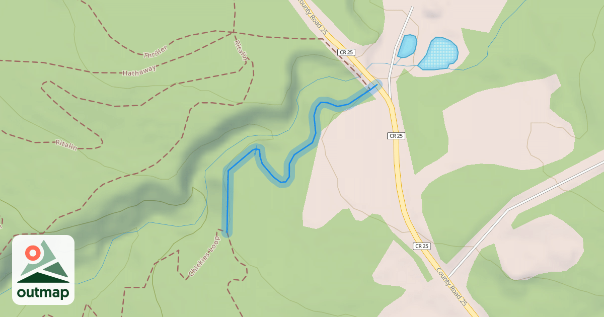 Map of Chickies Loop Access