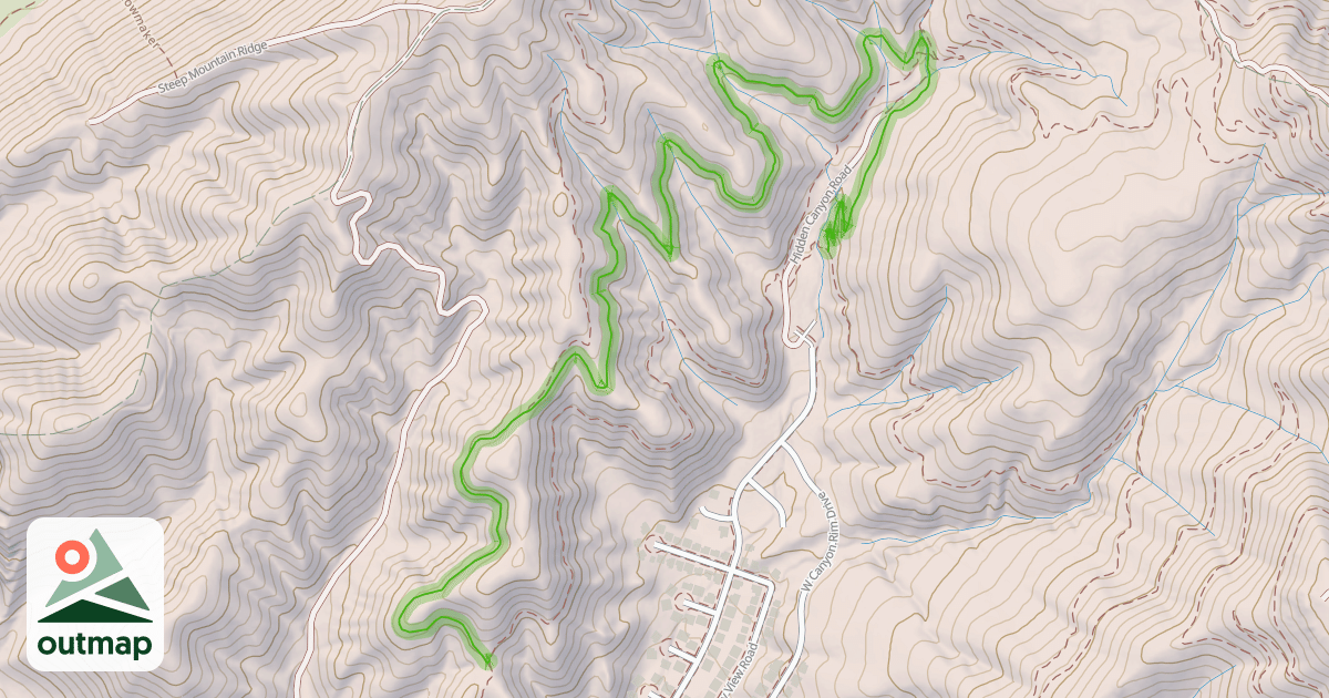 Map of Mo-mentum Trail