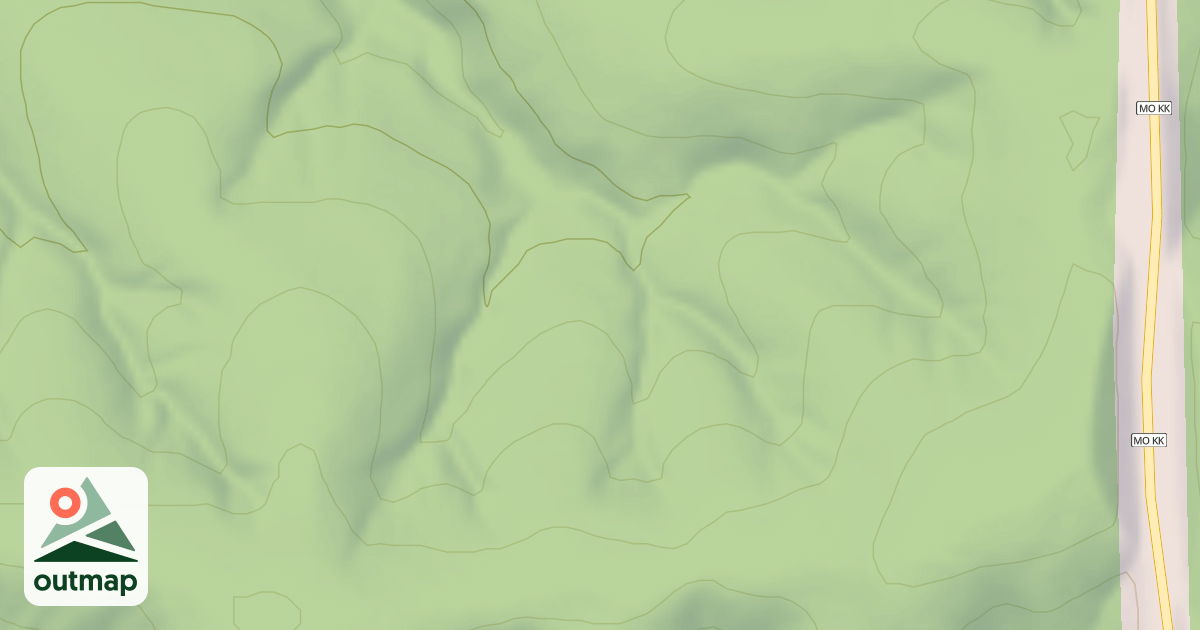 Map of HILL NORTH
