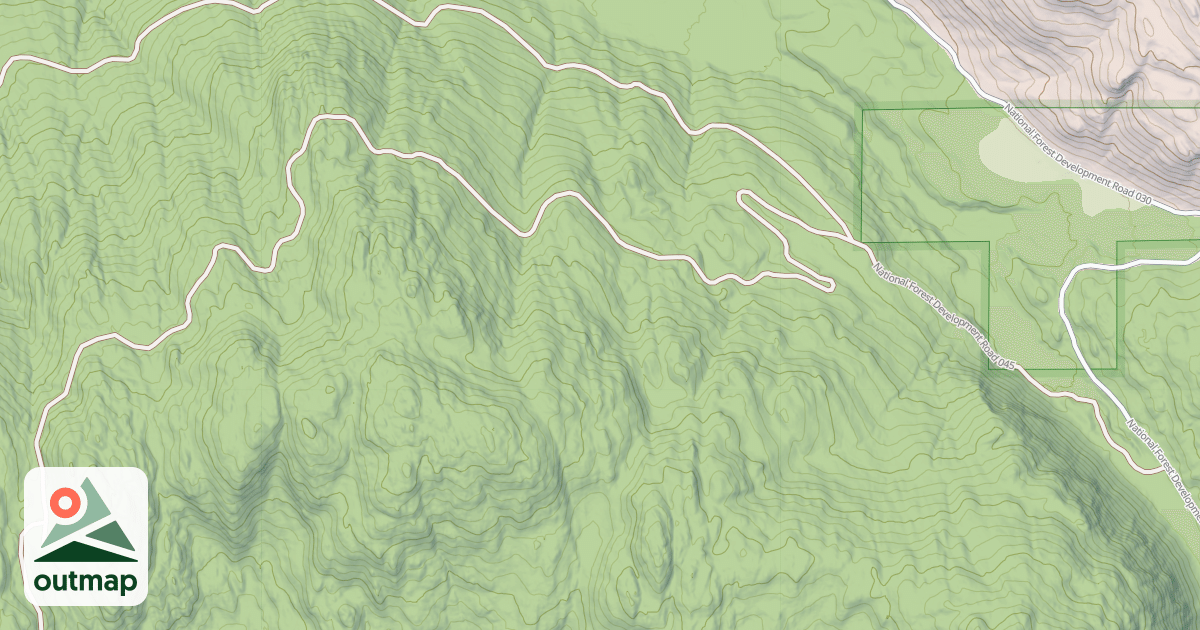 Map of MCKINLEY MTN