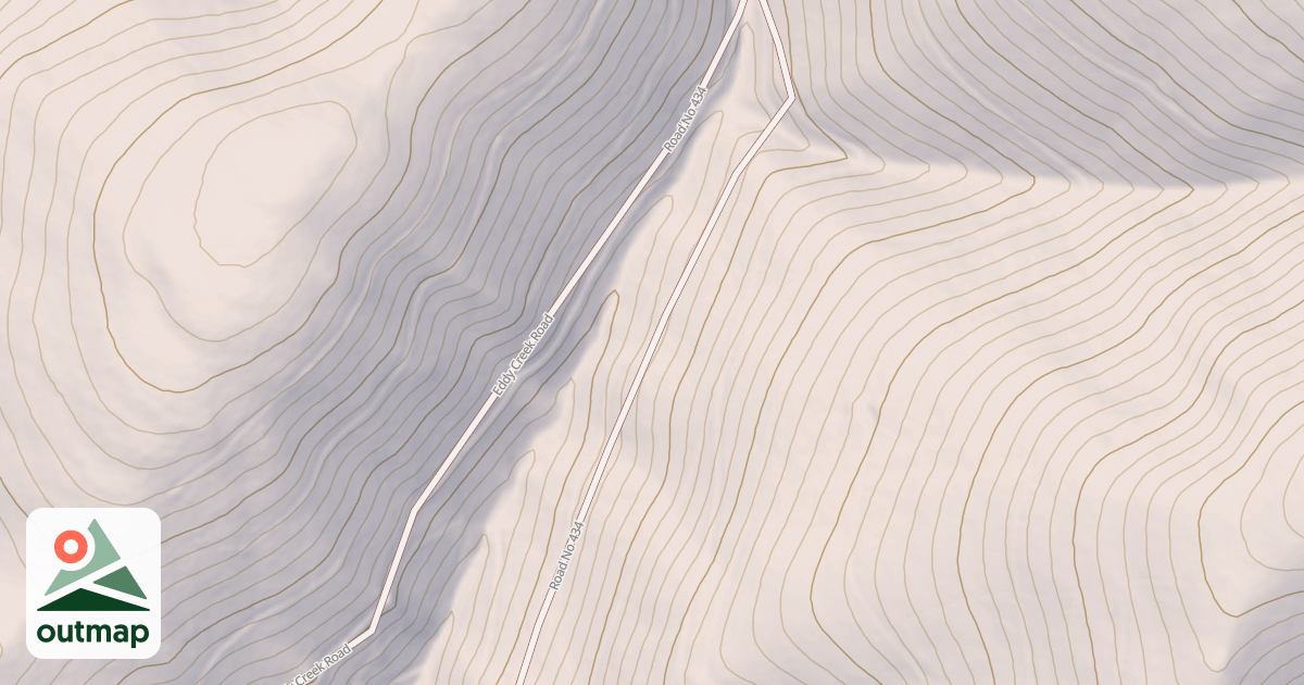 Map of EDDY CREEK ALT
