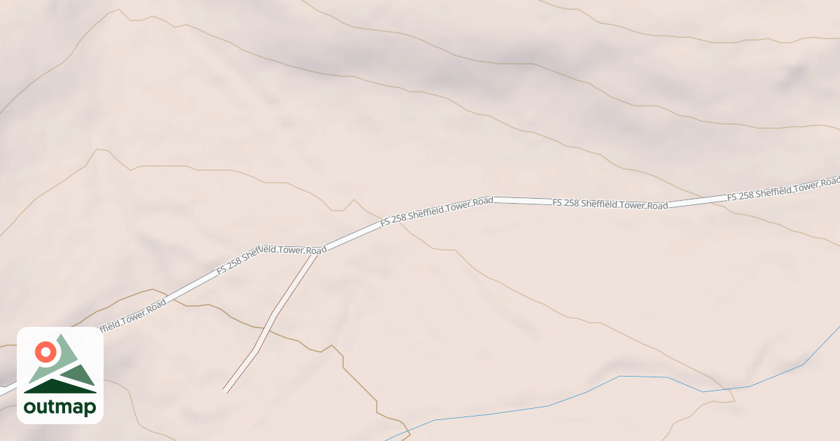 Map of SHEFFIELD TOWER