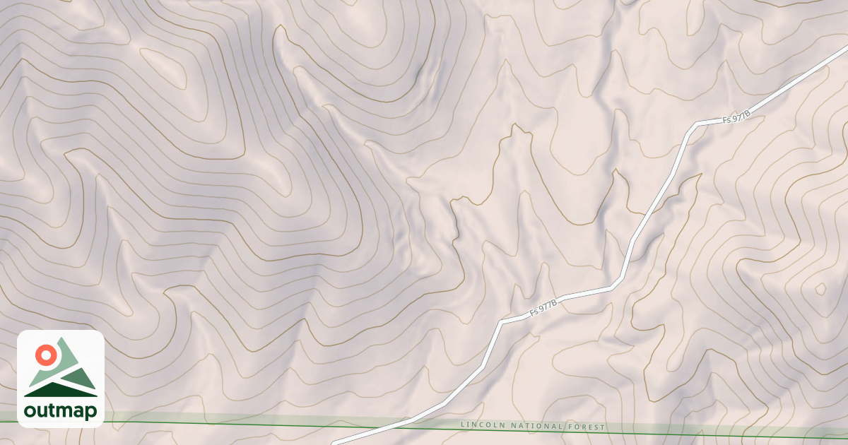 Map of USFS National Forest System Roads {9CB86635-A7C6-4579-A51A-88523B908149}