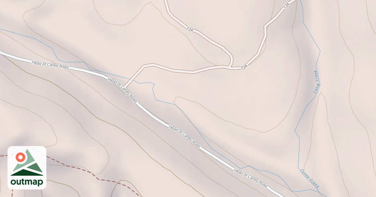 Map of USFS Motor Vehicle Use Map Trails 20681