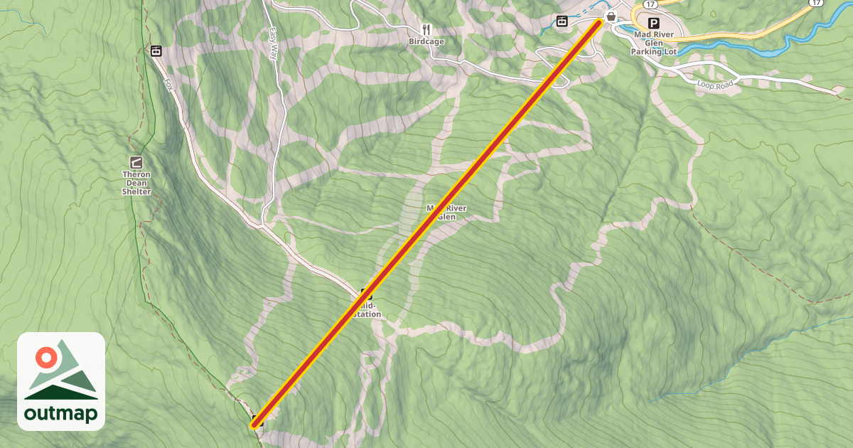 Map of Single Chair