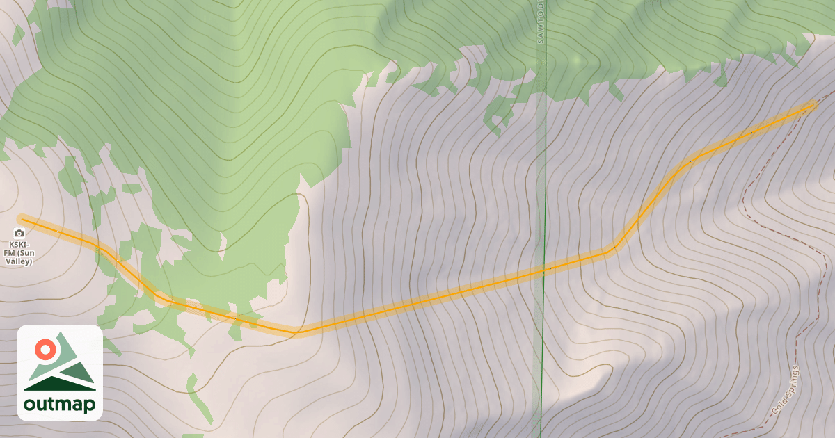Map of Sunrise Bowl (Out of Bounds)