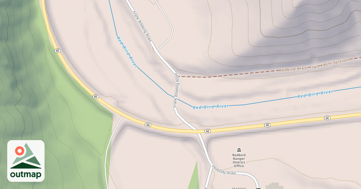 Map of Redbird Crest