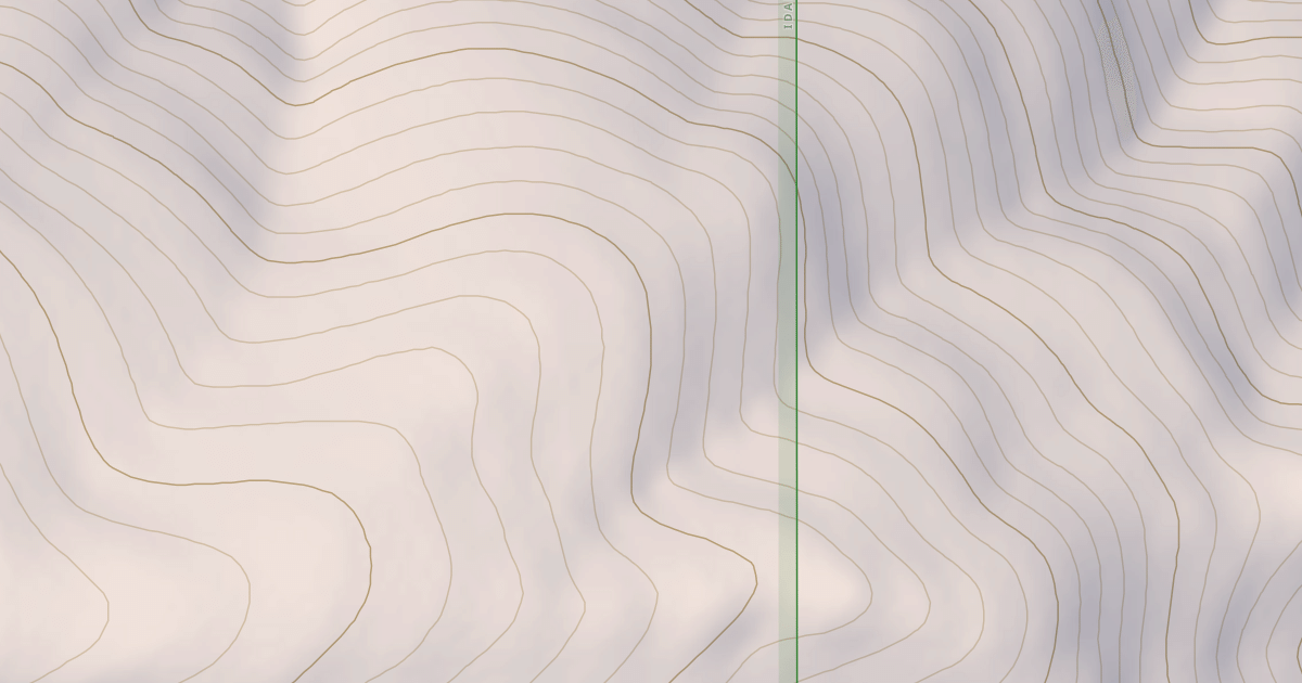 Map preview of Legwash D Spur Ohv
