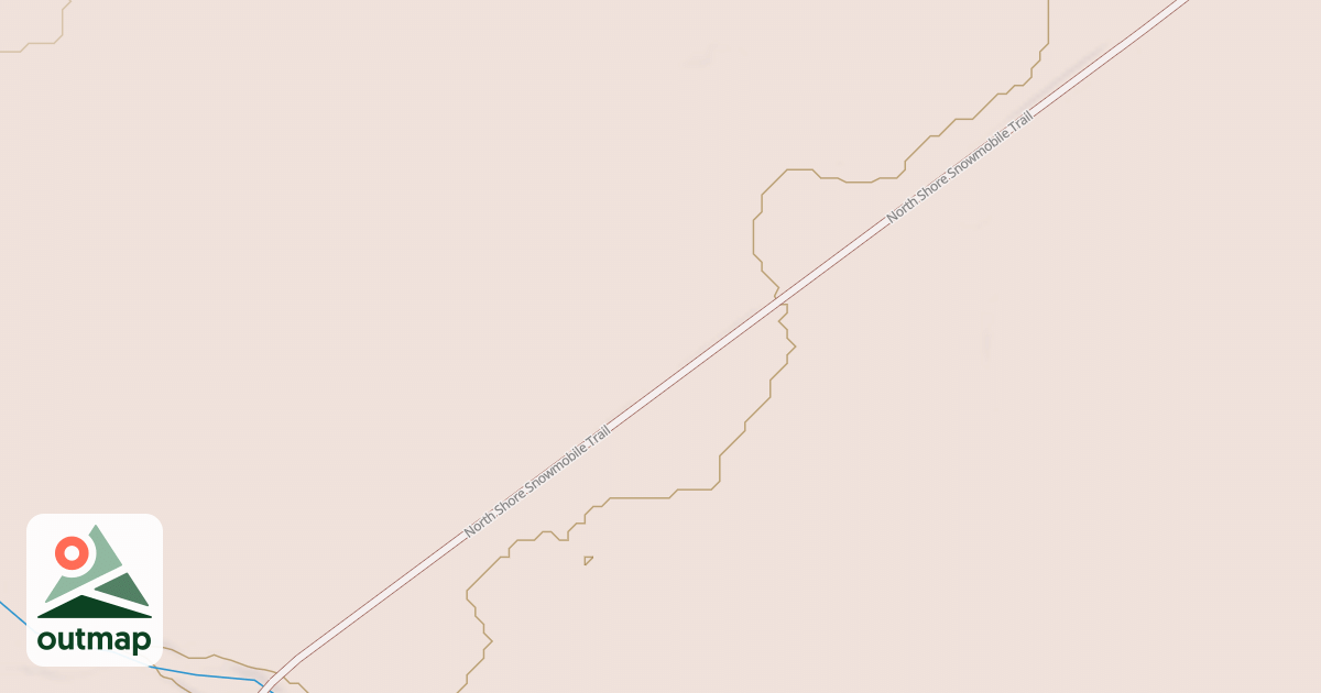Map of C.J. Ramstad/North Shore State Trail
