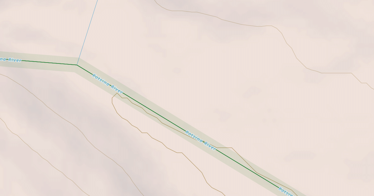 Map preview of Kotsina River Trail