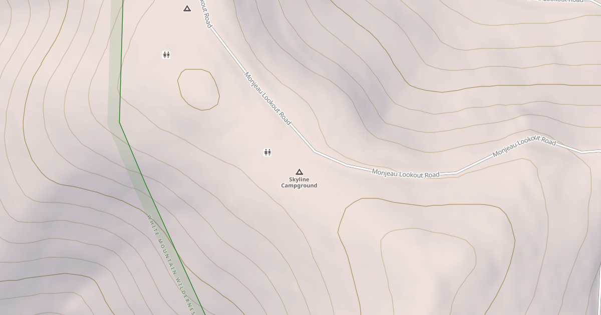 Map preview of SKYLINE CAMPGROUND