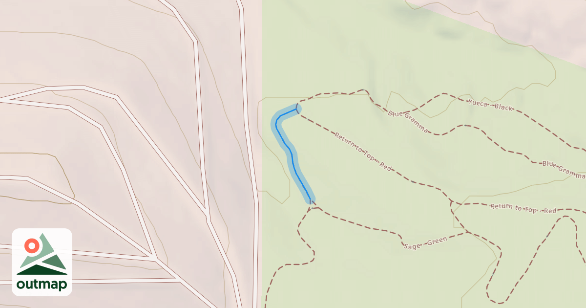 Map of Return to Top - Red