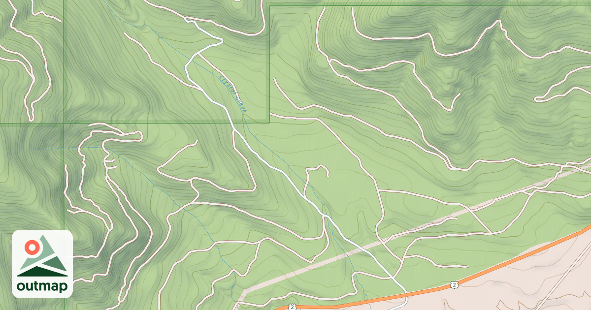 Map of CRYSTAL CR