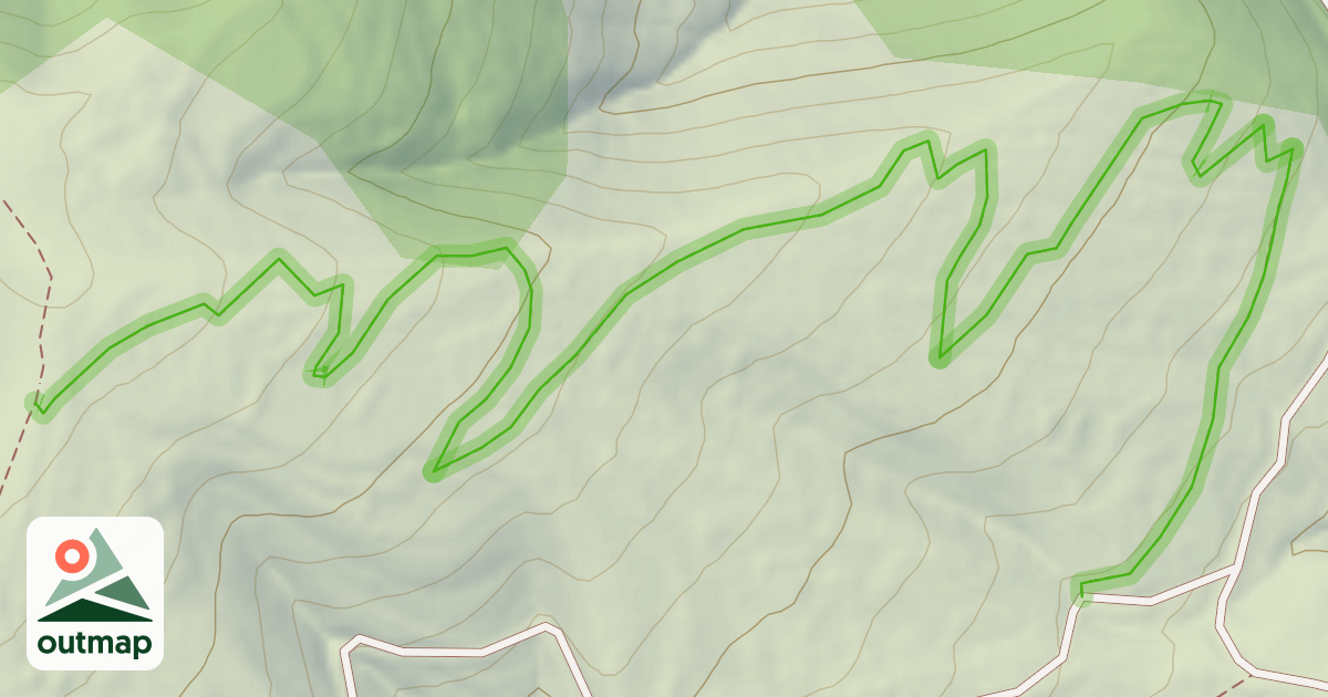 Map of FFC n°16 & 26 montée de l'Escure