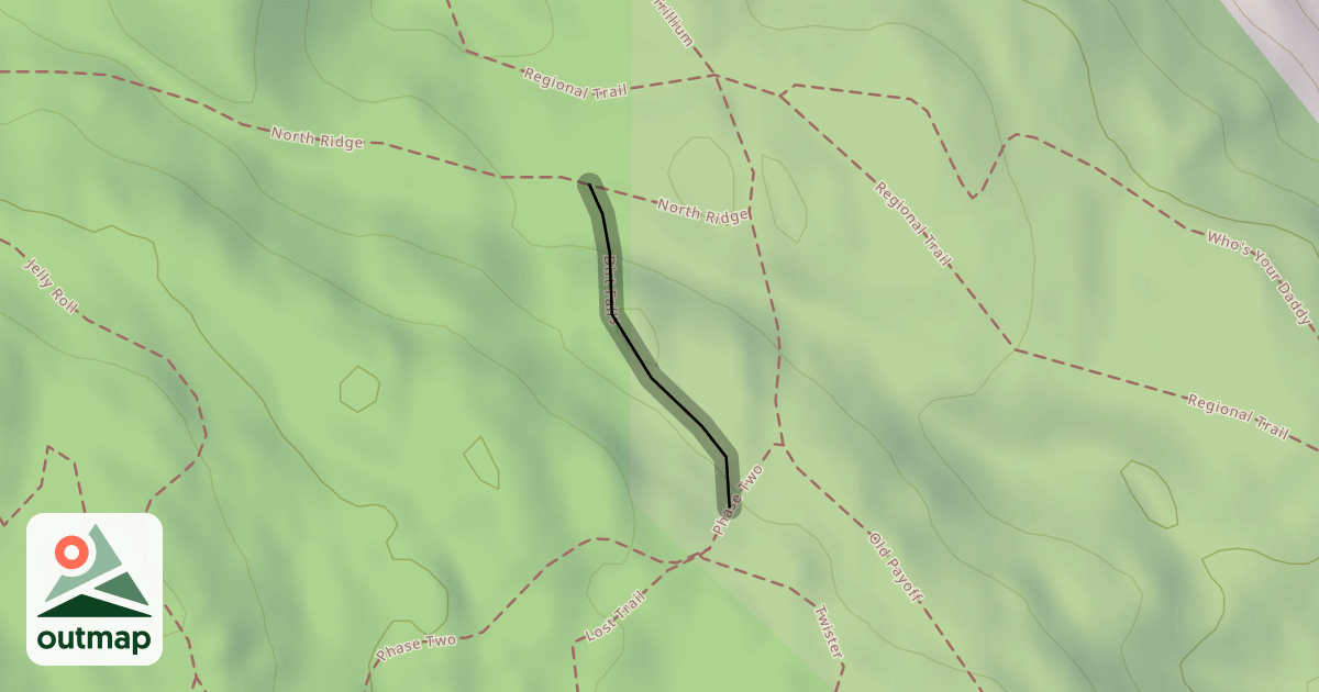 Map of Dirt Falls