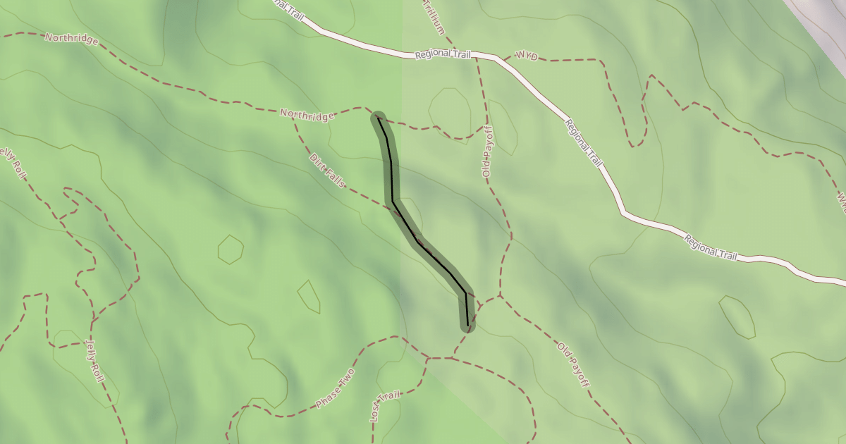 Map preview of Dirt Falls