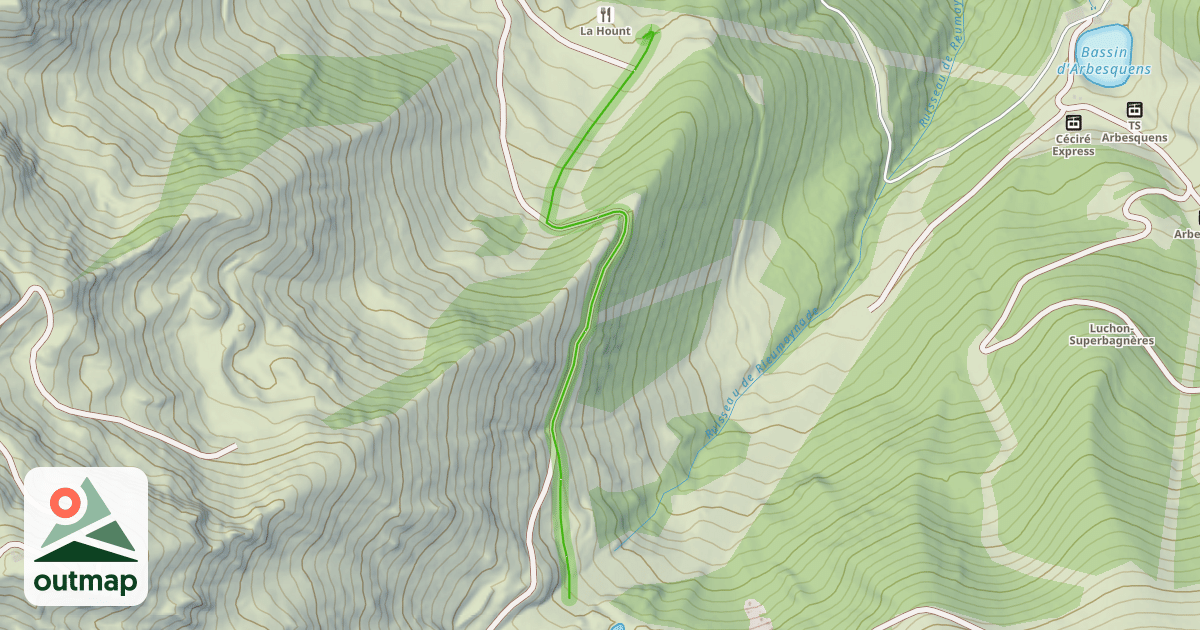 Map of Traversée des Marmottes
