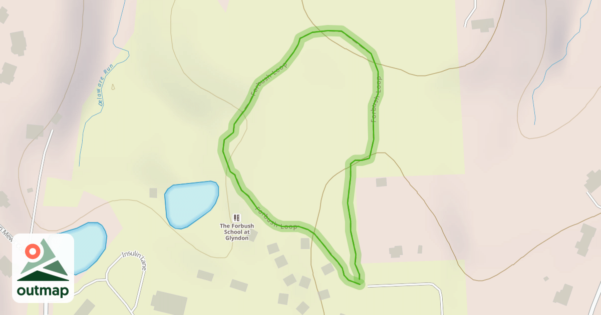 Map of Forbush Loop
