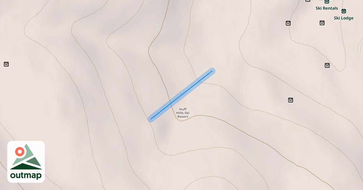 Map of Haux Hill