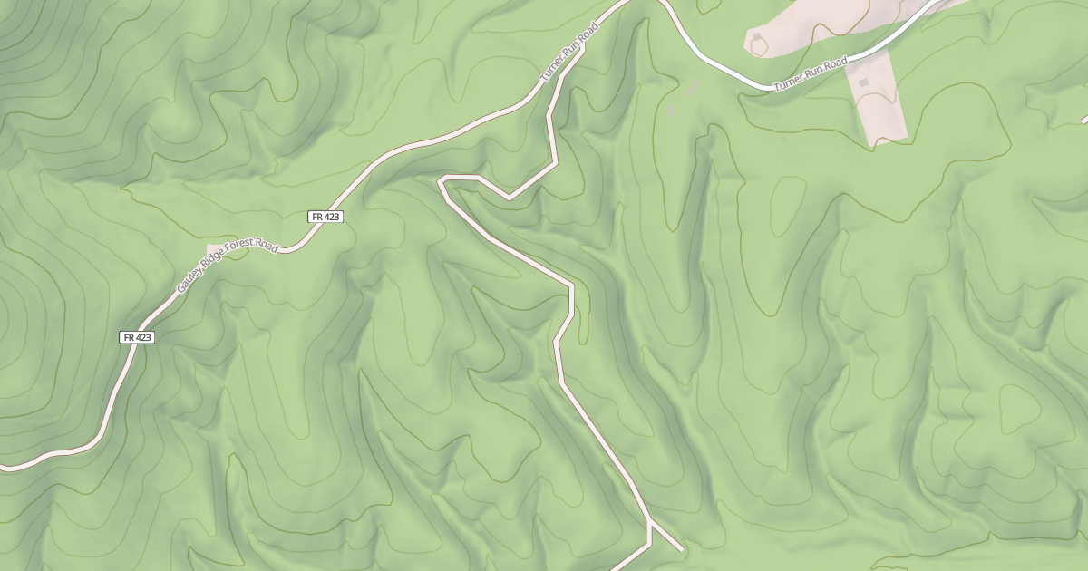 Map preview of TURNER RUN