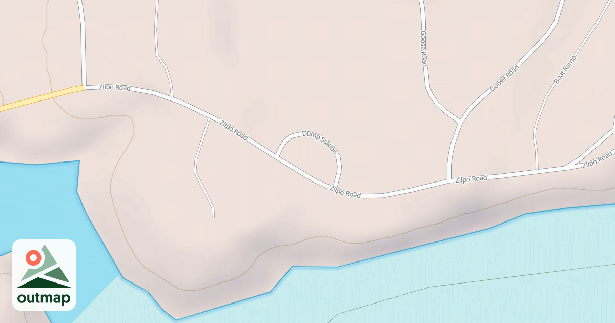 Map of CAVE RUN SITE 4 DUMP STA