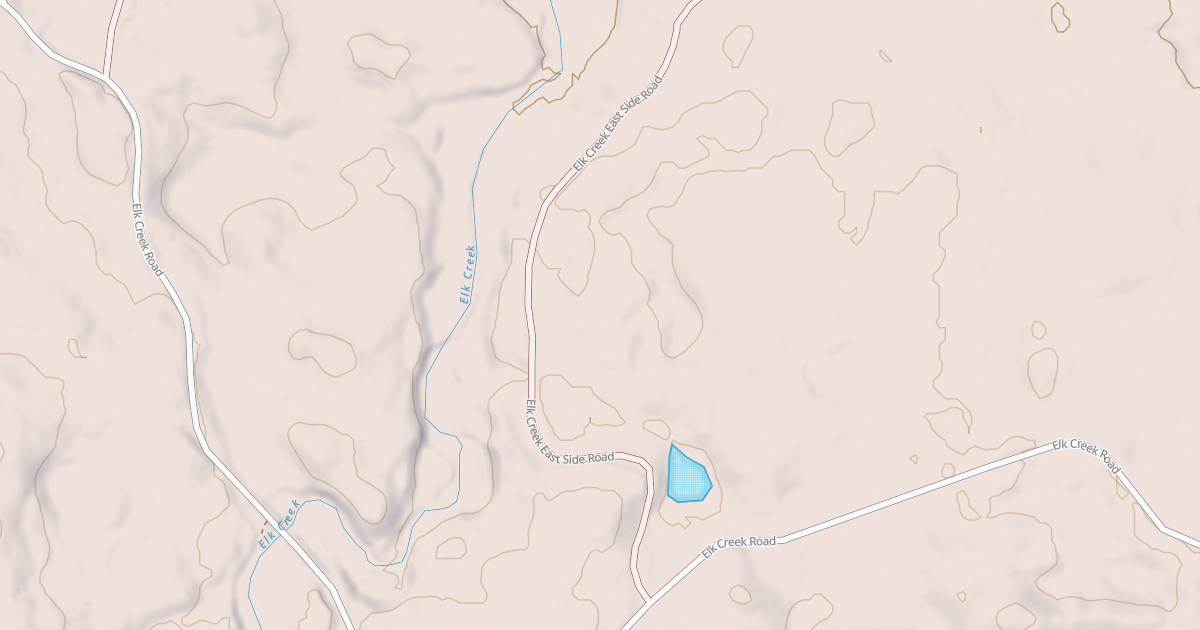 Map preview of ELK CREEK EAST SIDE
