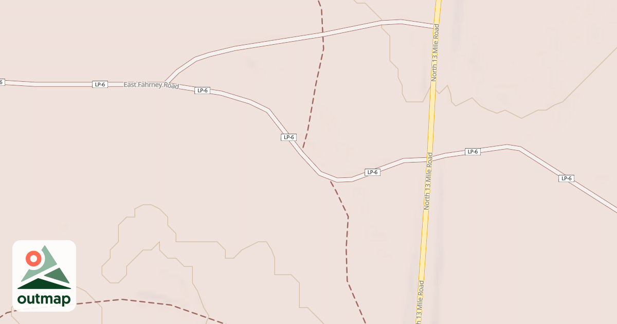 Map of North Missaukee Route