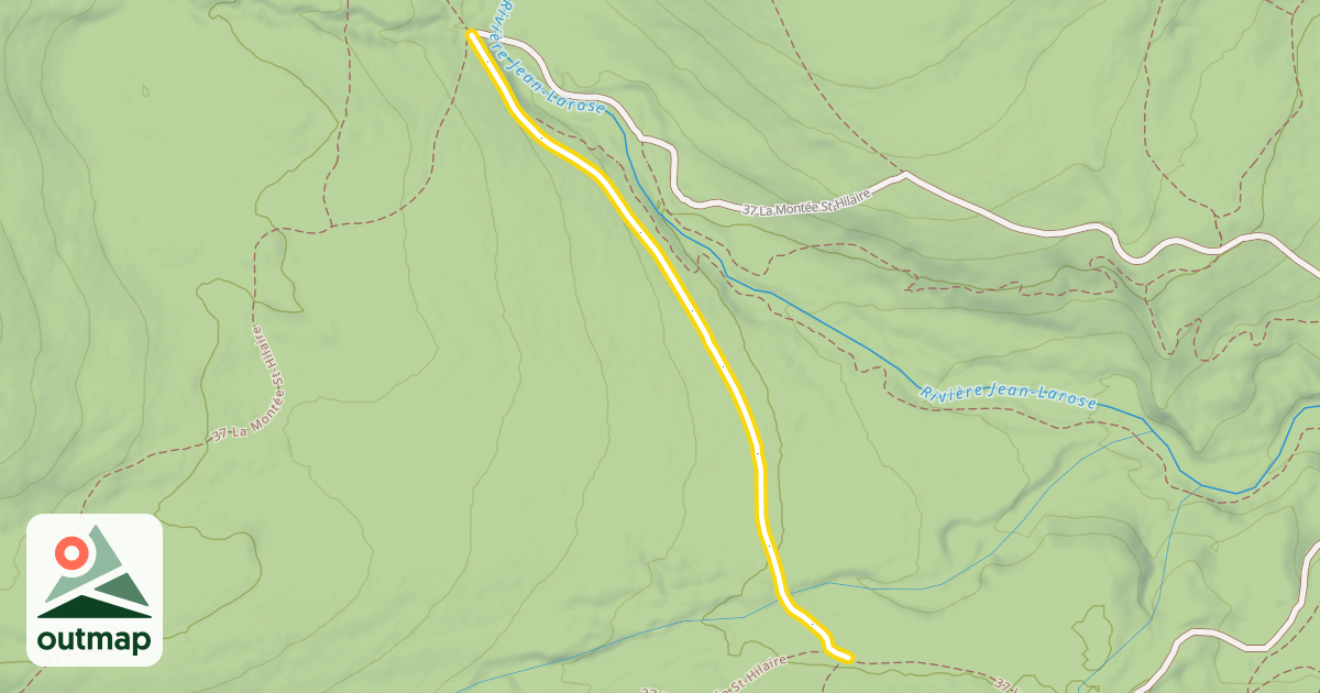 Map of 36 La Montée des Seigneurs