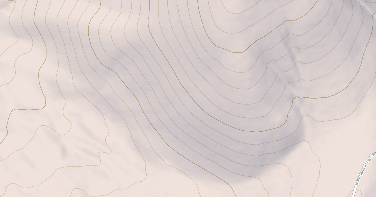 Map preview of Hot Creek