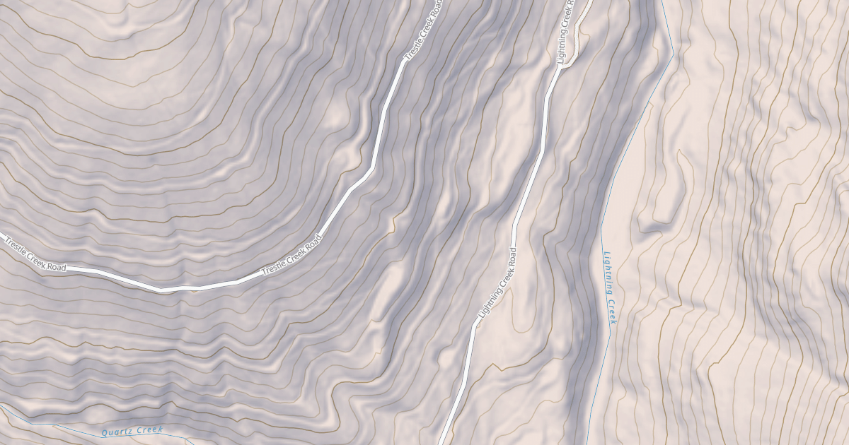 Map preview of LIGHTNING CREEK A