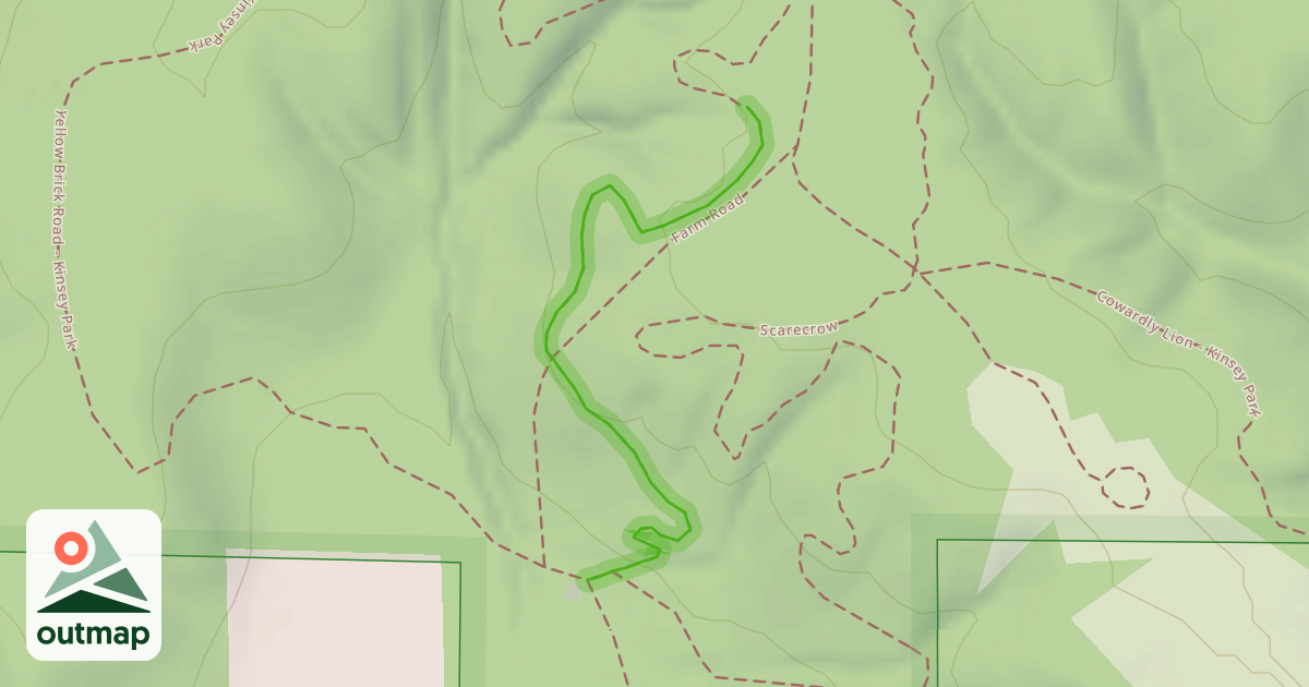 Map of Ruby Slippers