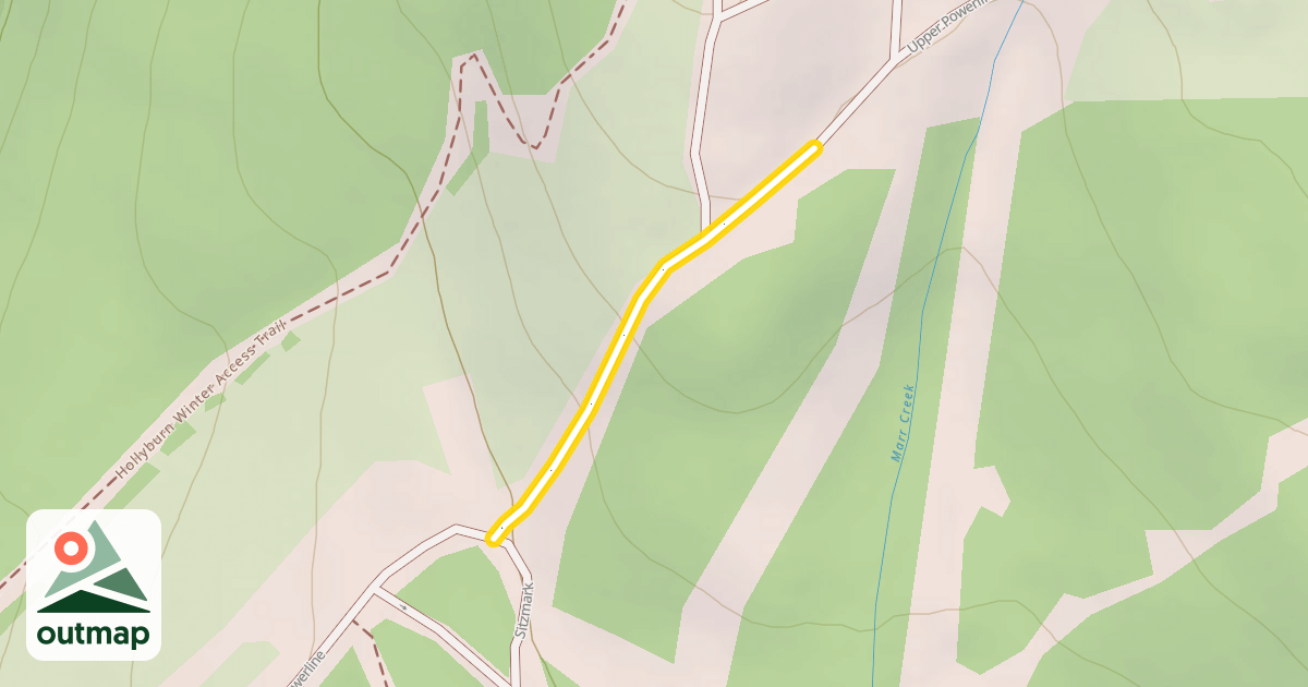 Map of Upper Powerline