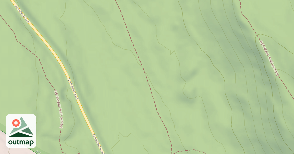 Map of Round the Mountain Trail