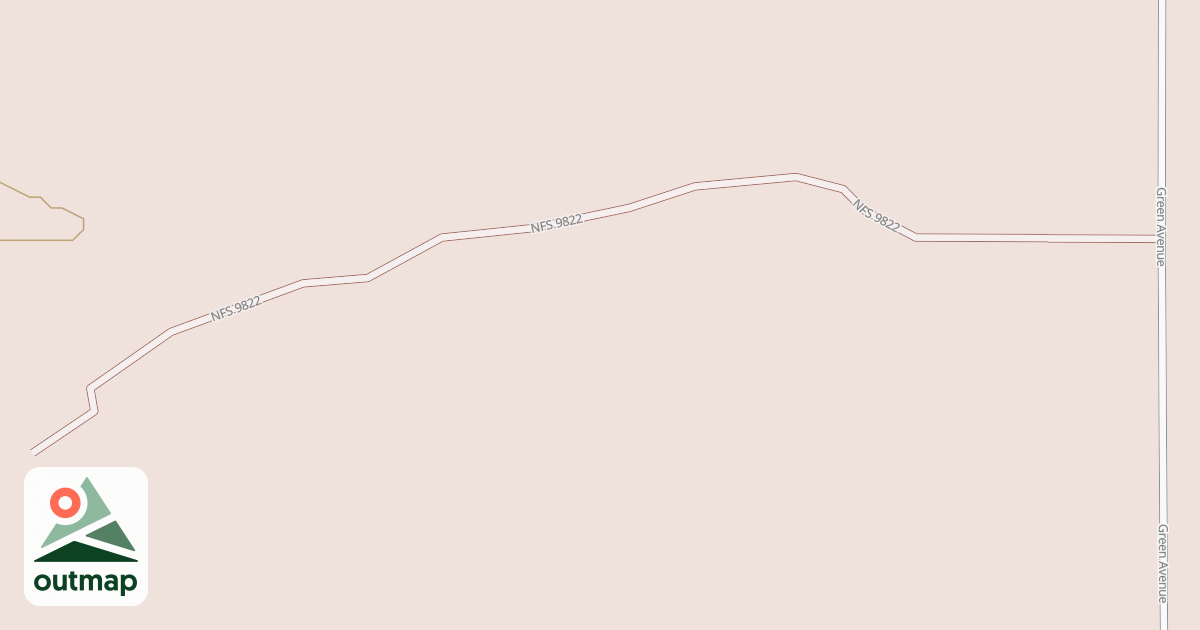 Map of 9822