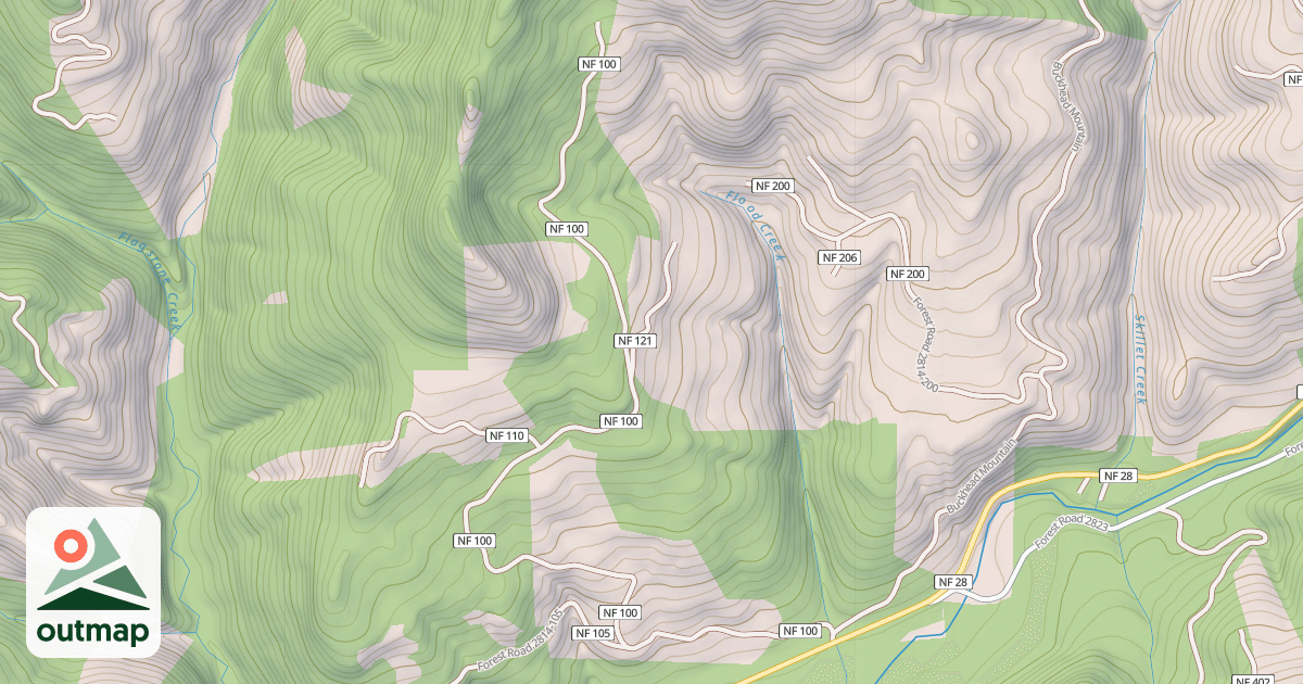 Map of CAMPFORT T.S.
