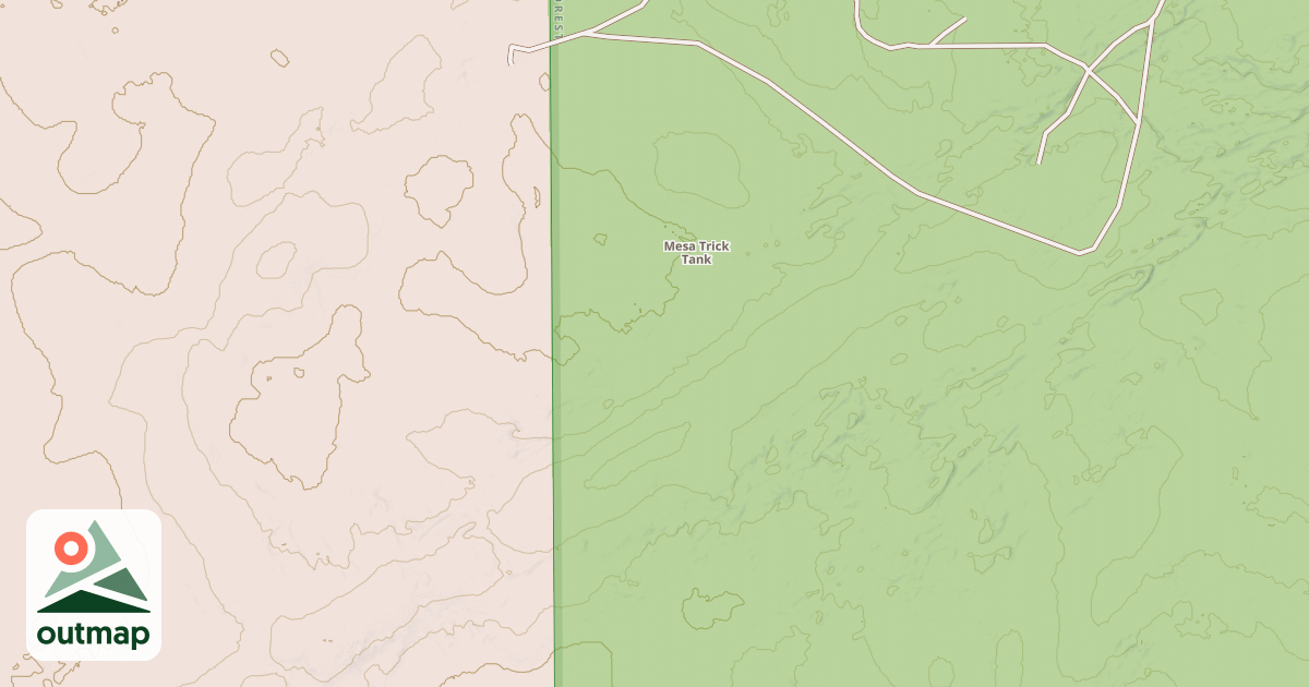 Map of USFS Motor Vehicle Use Map Roads {F4BD139F-72E5-4B8D-AF62-8E16B793F619}