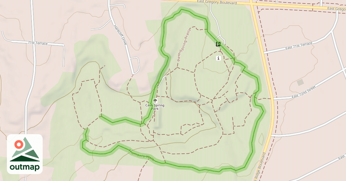 Map of Truman's Walk