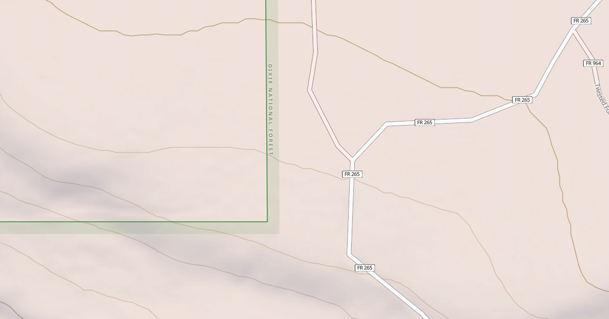 Map preview of USFS National Forest System Roads {5E9D9F2A-3202-45F7-A585-8C43FB6F8FE9}
