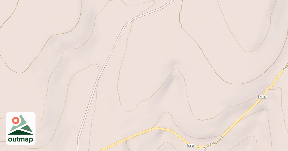 Map of USFS National Forest System Roads {6B0C3F12-F356-460B-A16C-25E175554165}