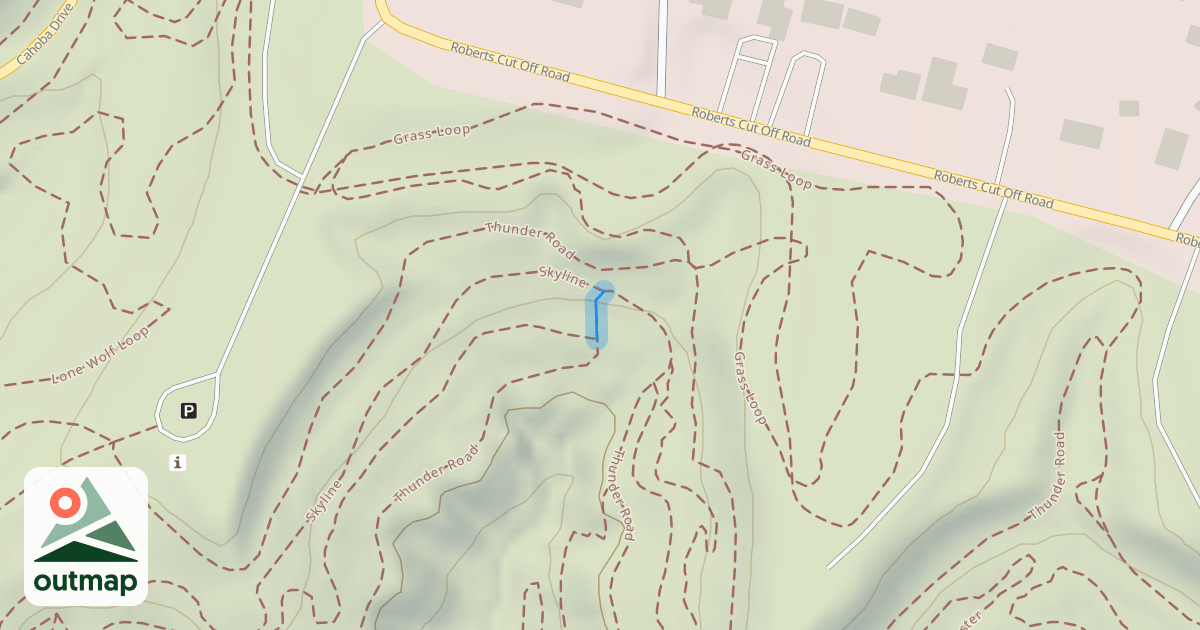 Map of Skyline Bypass