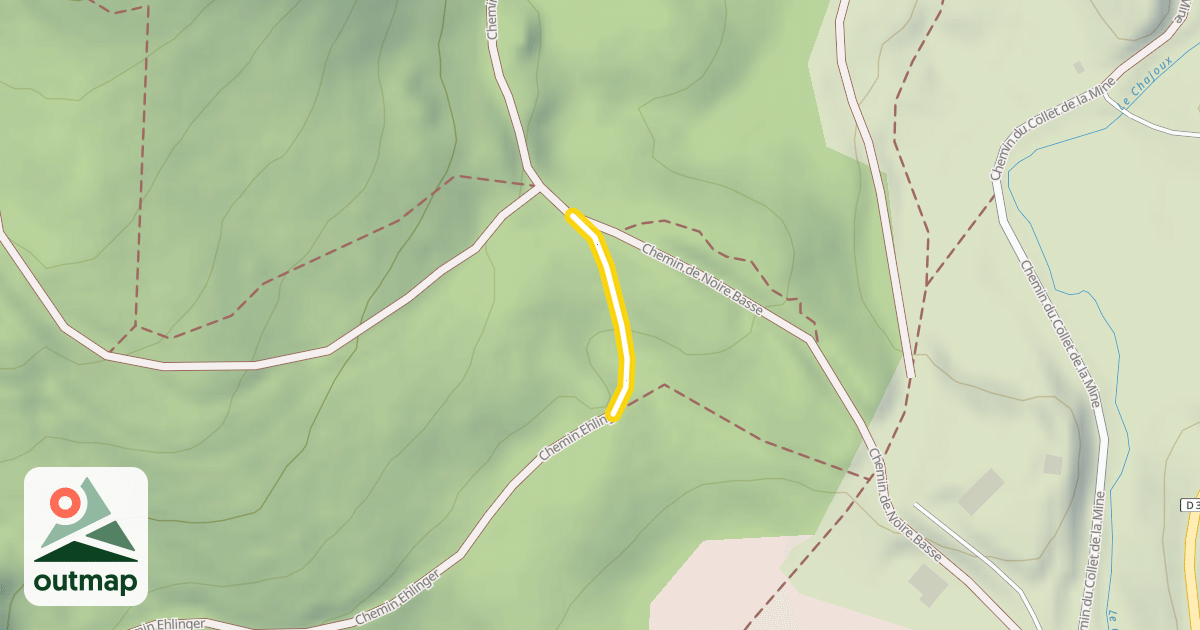 Map of Chemin Ehlinger