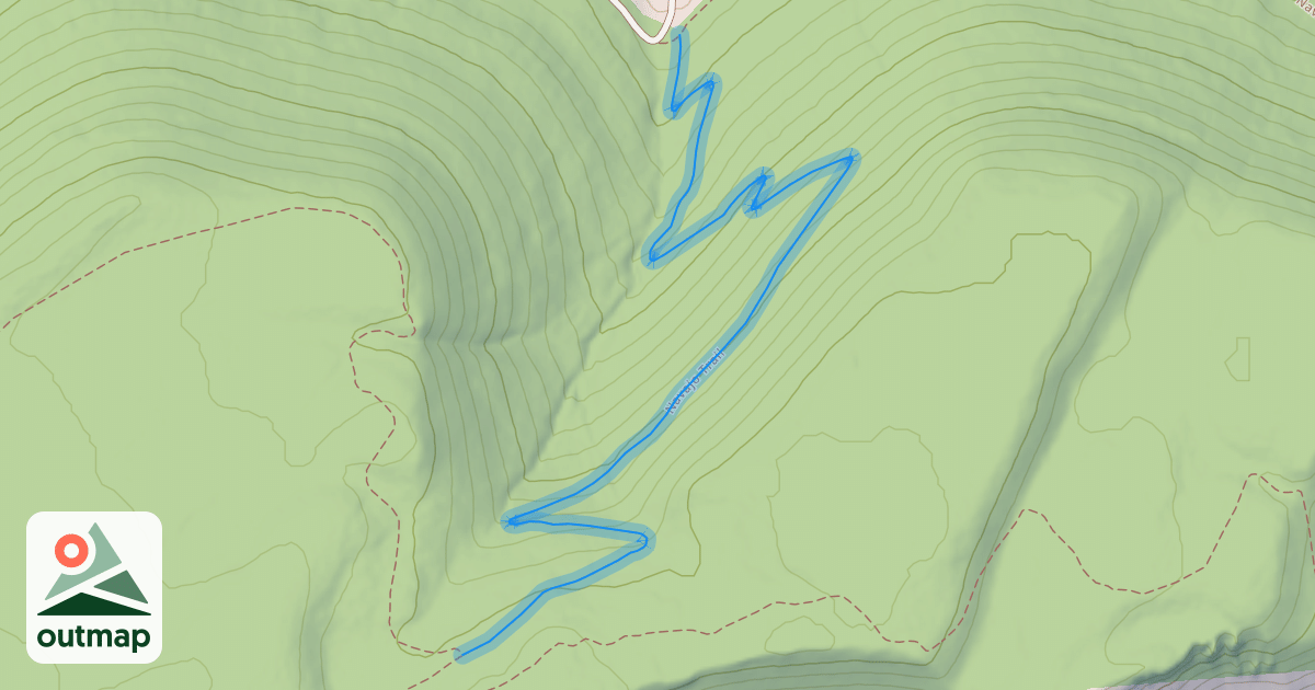 Map of Navajo Trail