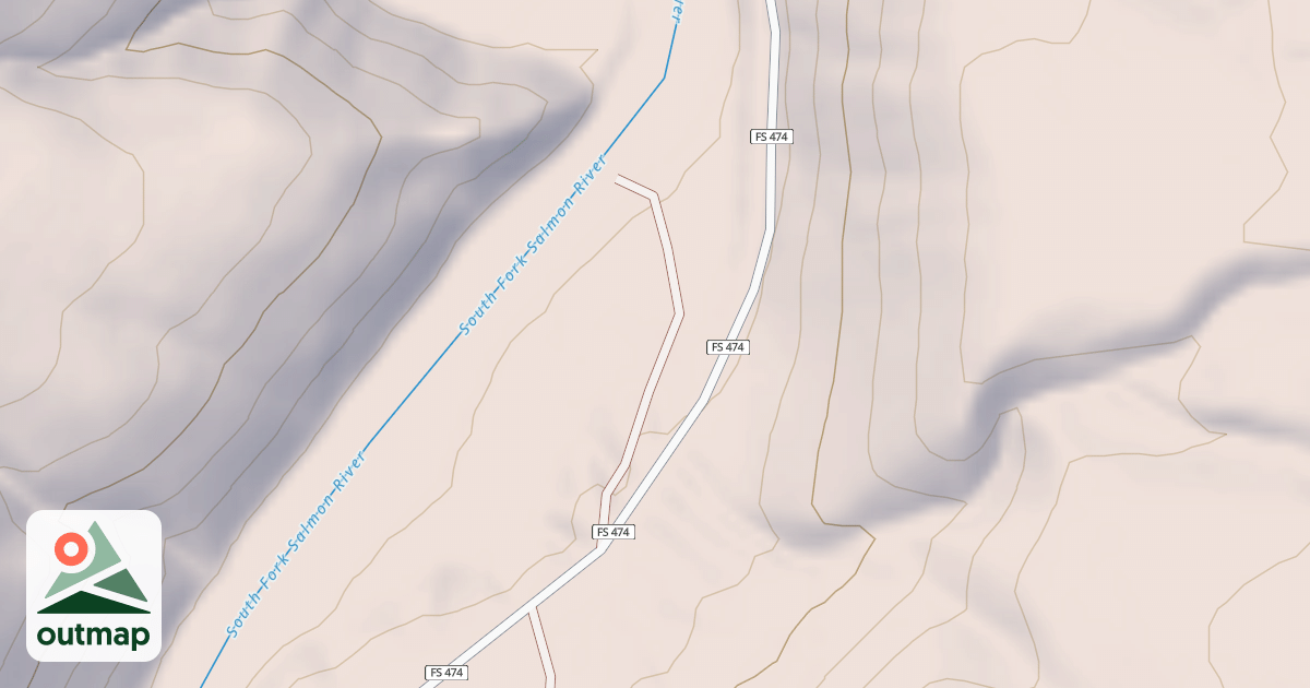 Map of BUCKHORN CG