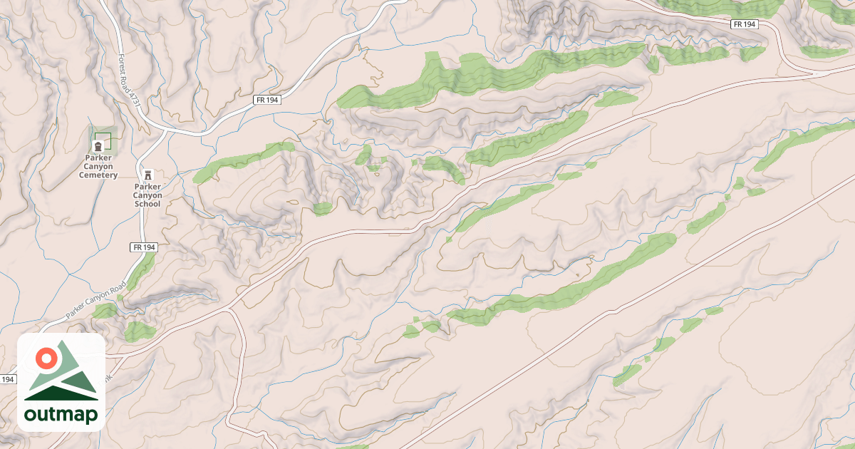 Map of CHUPAROSA