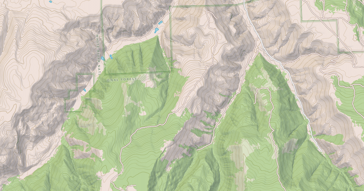 Map preview of MIDDLE MOUNTAIN