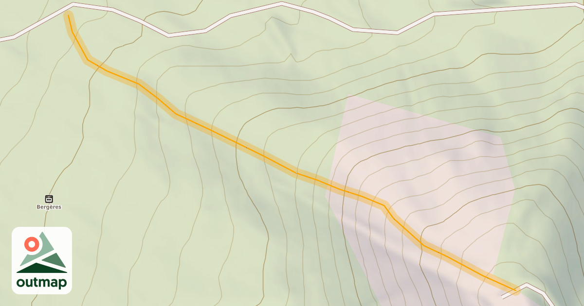 Map of Dôme Hors Piste